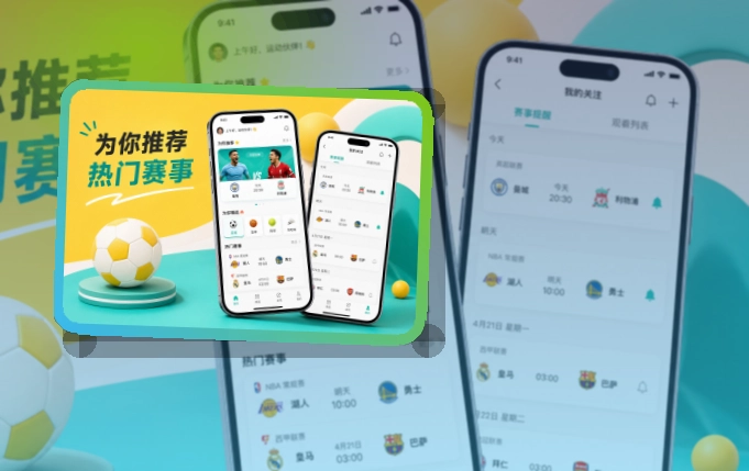 爱游戏 App亮点面板 页面展示